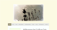 Desktop Screenshot of coiffure-cats.ch